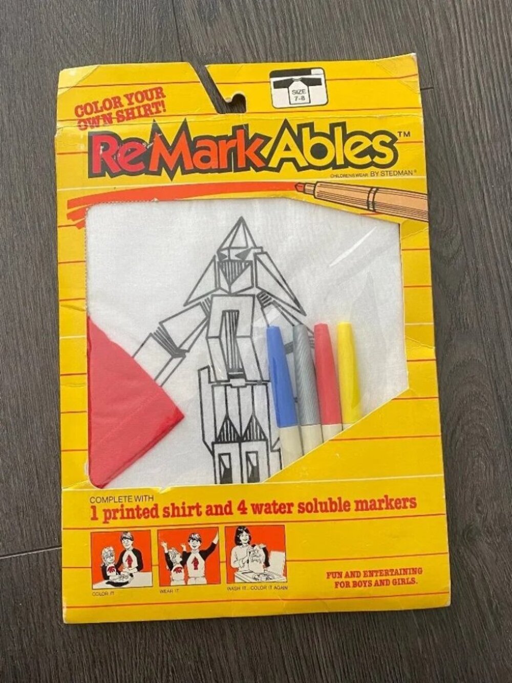 New ReMarkAbles Stedman Shirt And Markers Kit t-shirt ROBOT